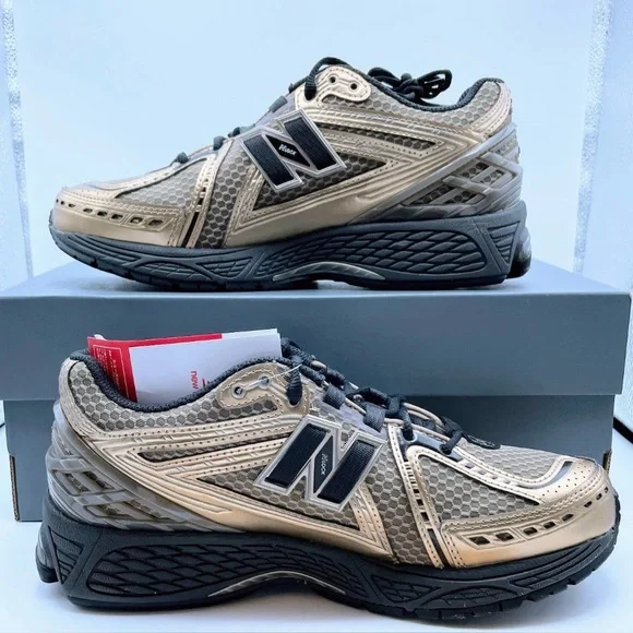 New Balance 🔥 1906R Running Athletic Shoes Bronze Black Gold 1906 U1906RCJ NEW - Picture 2 of 13